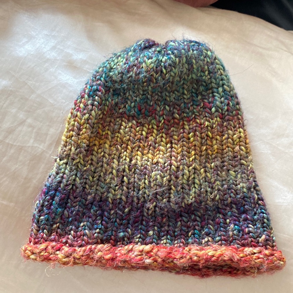 Knitted child’s hat